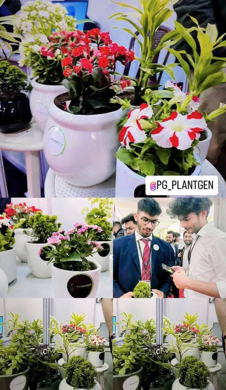 Plantgen stall at IGNITE Startup Exhibition - Chandigarh University Technology Business Incubator